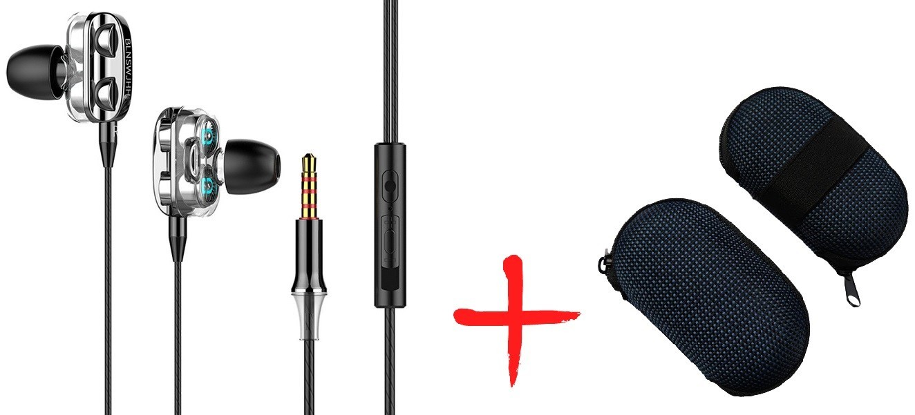 

Наушники NAUTILUS QKZ KD7 Dual N1 Pro Black