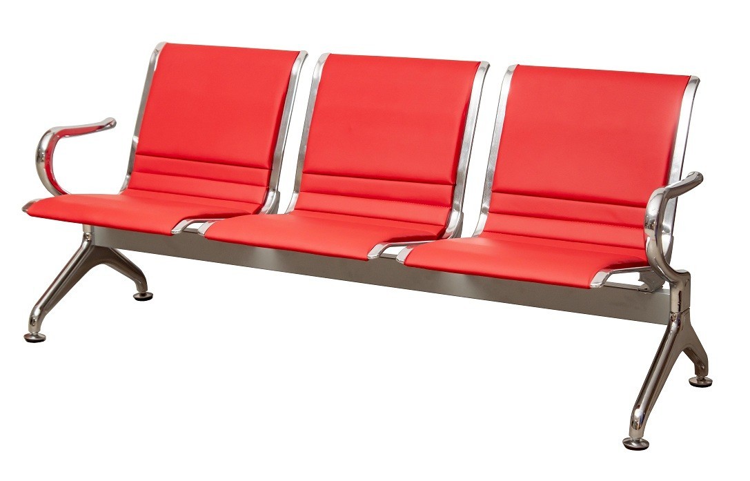 

Многоместные секции для зон ожидания Премьера Интеграл 313 1800х670х780 с мягкими накладками Бари-36 красный