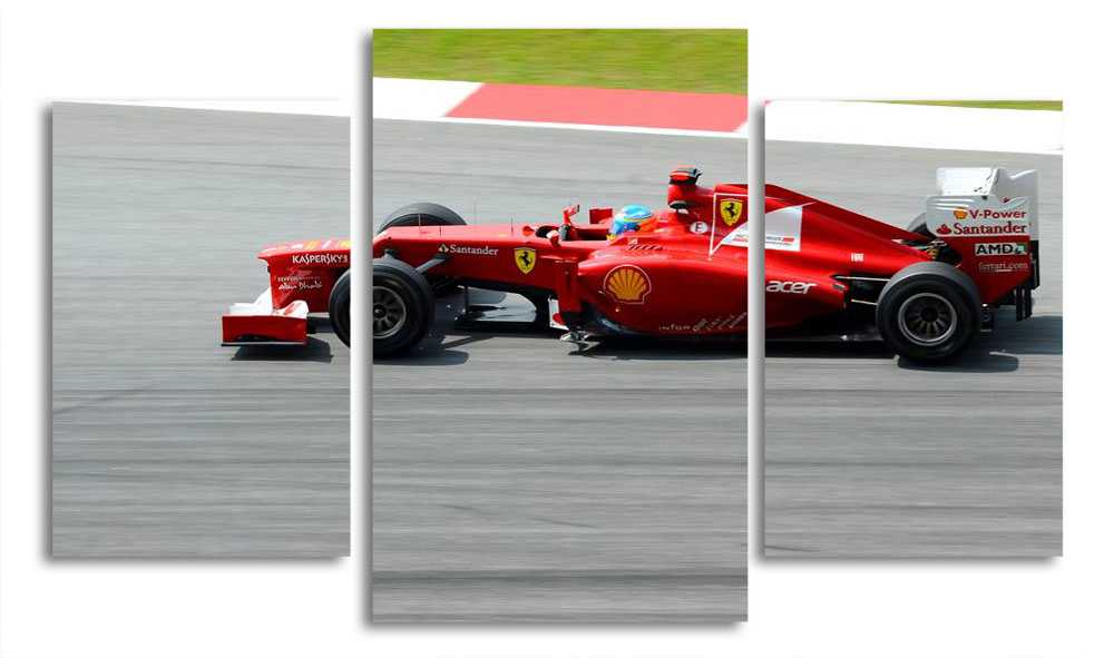 

Модульная картина LaPrint Formula 1 200x117 см