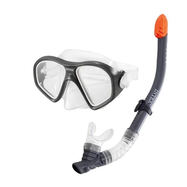 

Набор для плавания дайвинга маска и трубка Intex Reef Rider Swim Set 55648