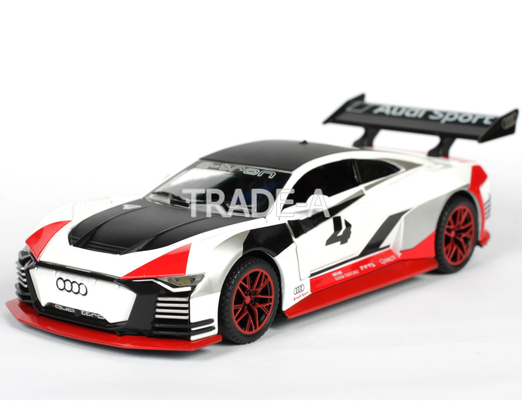 

Машинка Автопром 7585 Audi E-tron Vision Gran Turismo 1:32 белая