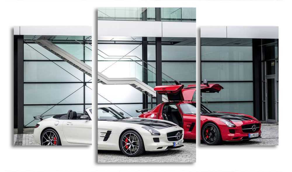 

Модульная картина LaPrint Mercedes 200x117 см