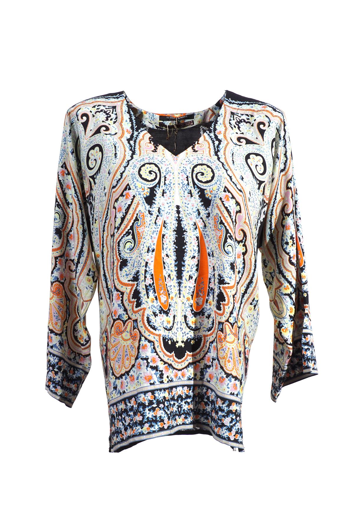 

Блуза Maison Scotch  Черная, Блуза Maison Scotch m Черная