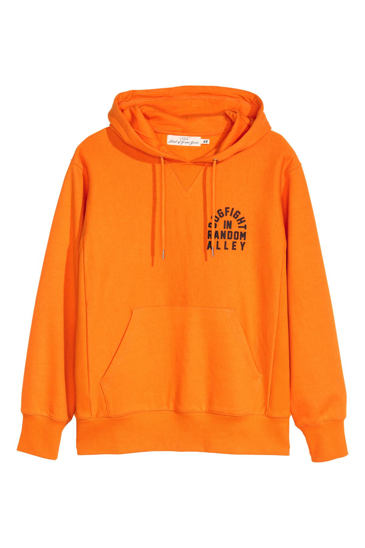

Худи H&  Оранжевые, Худи H&M m Оранжевые