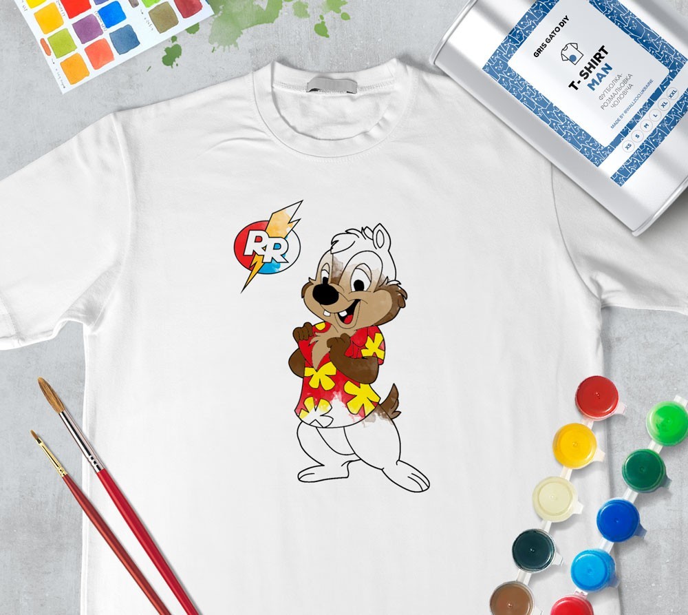 

Футболка раскраска для мужчин "Дейл" (+ краски) WallZoo белая, Футболка раскраска для мужчин "Дейл" (+ краски) WallZoo белая m