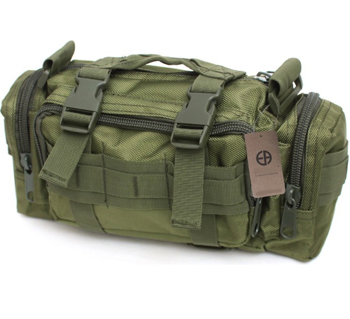 

Сумка тактическая с ремнем на плечо поясная Siver Knight 5 л Olive (105-olive)