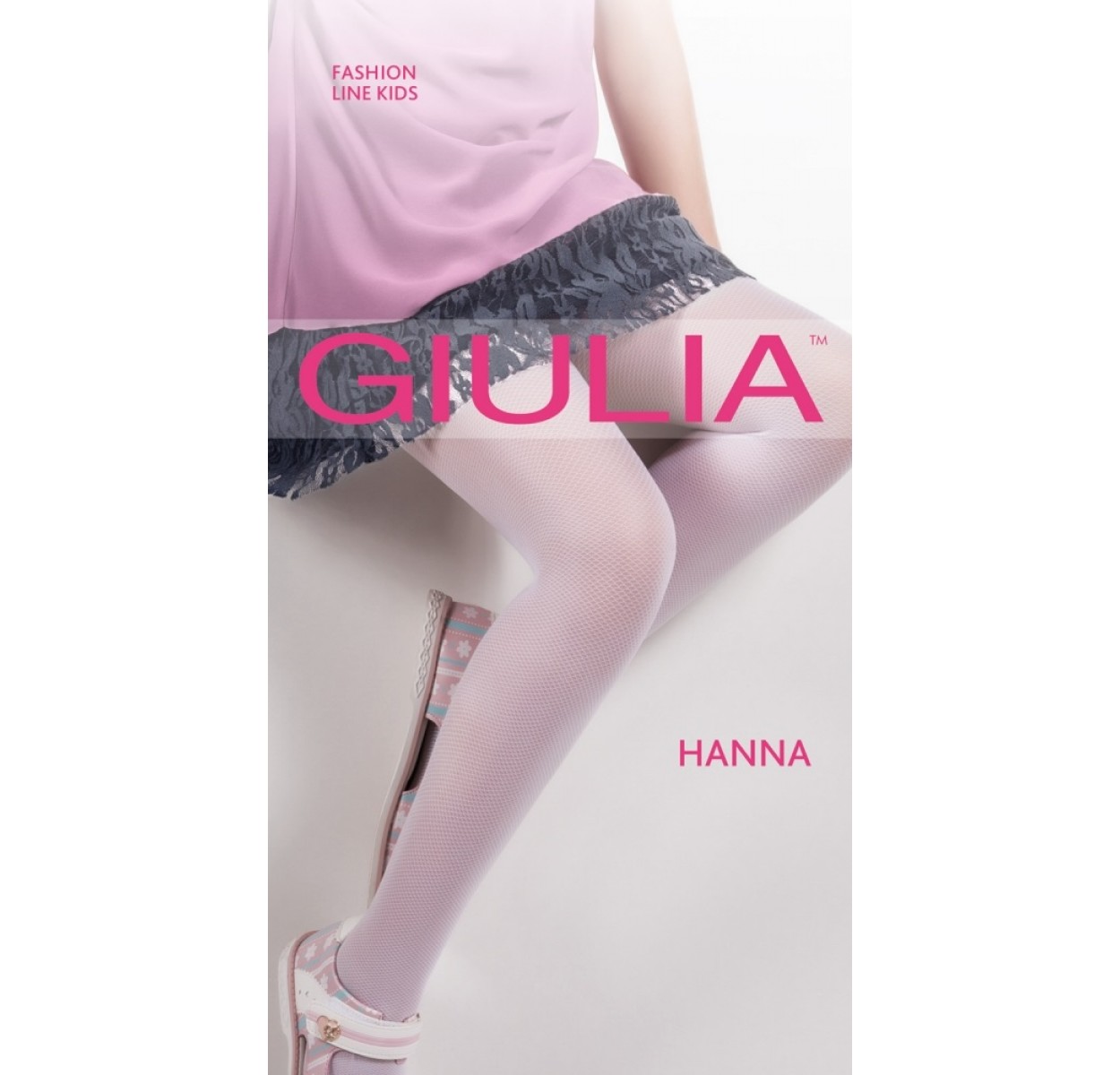 

Детские капроновые колготки Giulia Hanna 40 1, Артикул: 130162-белый (152/158 СМ)