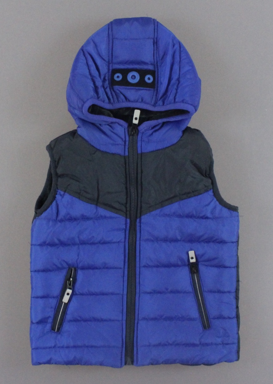 

Жилетка утепленная для мальчиков S&D, Артикул: CH5132-синий (5 лет 110 СМ)