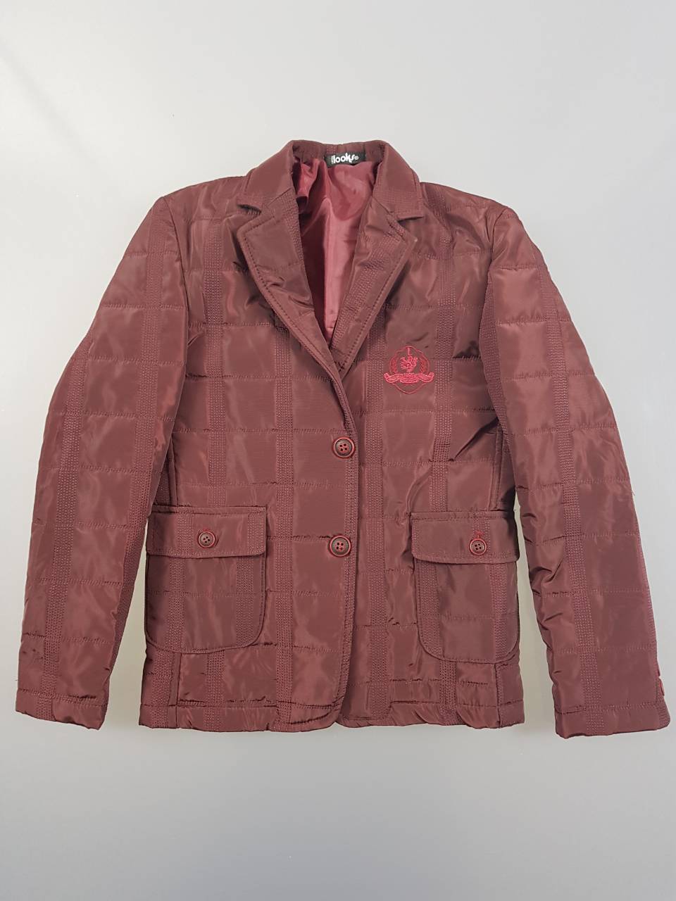 

Пиджак утепленный для мальчиков Looks,Артикул: C382-1G (110 СМ)