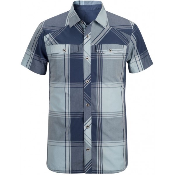 

Рубашка мужская Black Diamond SS Technician Shirt M Синий-Голубой