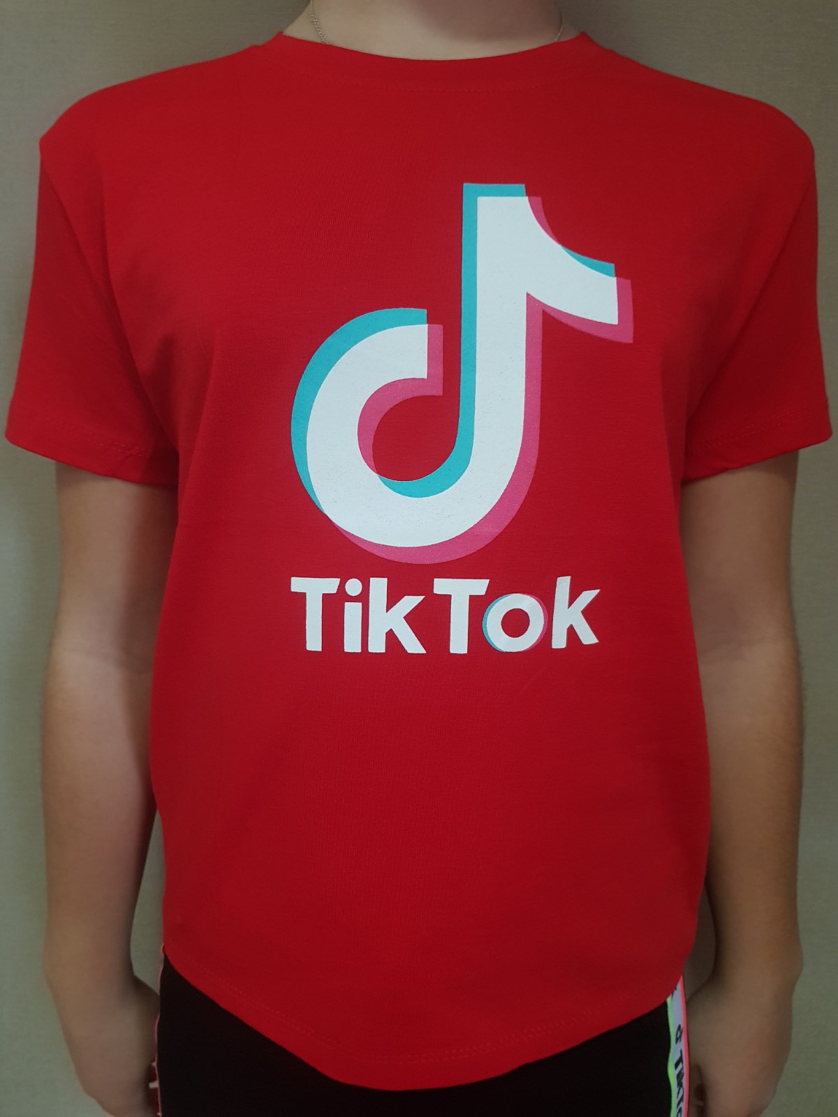 

Футболка Tik Tok для девочек, Артикул: 194-1183-красный (164 СМ)