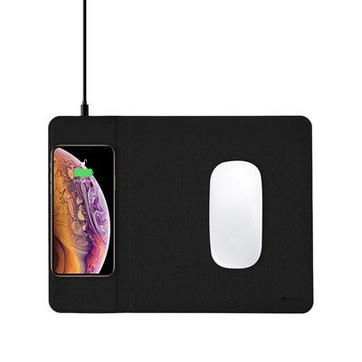

Игровая поверхность COTEetCI Wireless Charger And Mouse Pad Black (CS5186-BK) с беспроводной зарядкой