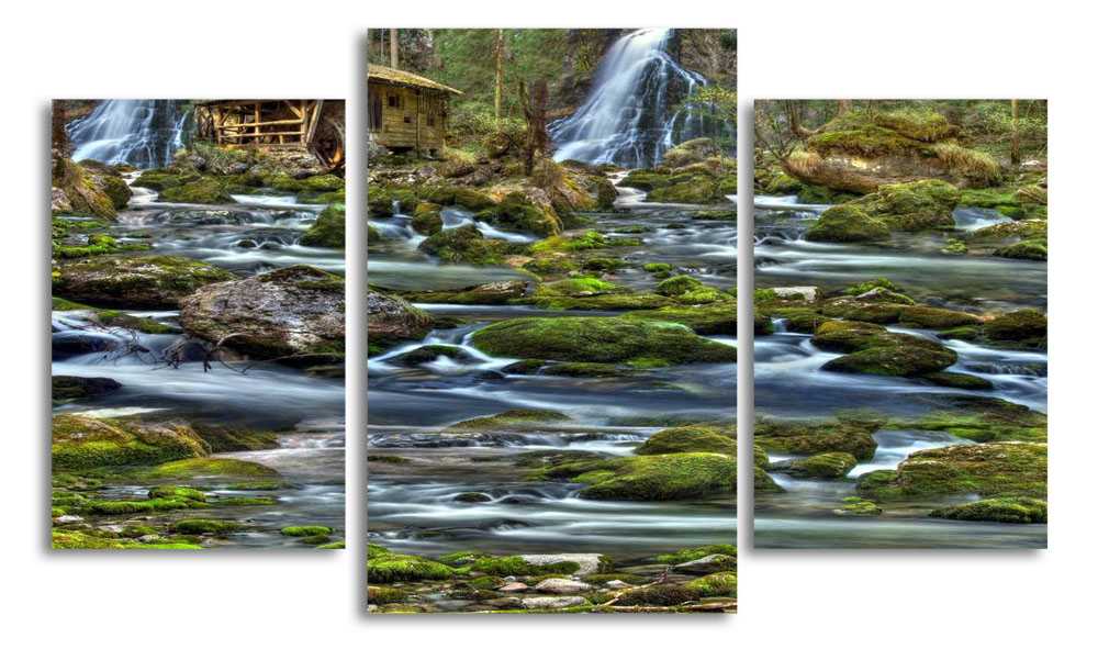 

Модульная картина LaPrint Водопад 200x117 см