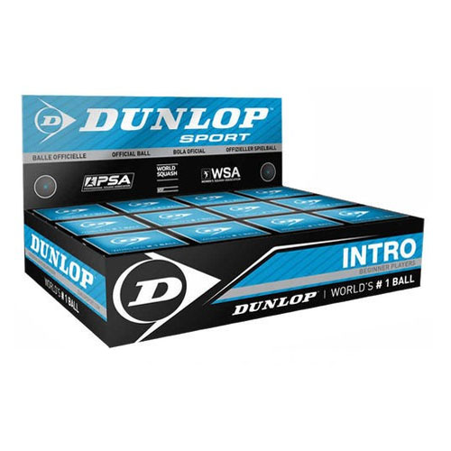 

Мячи для сквоша Dunlop INTRO 12 штук