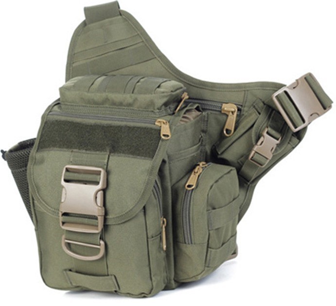 

Городская тактическая универсальная штурмовая сумка Tactic с системой Molle olive (863-olive)