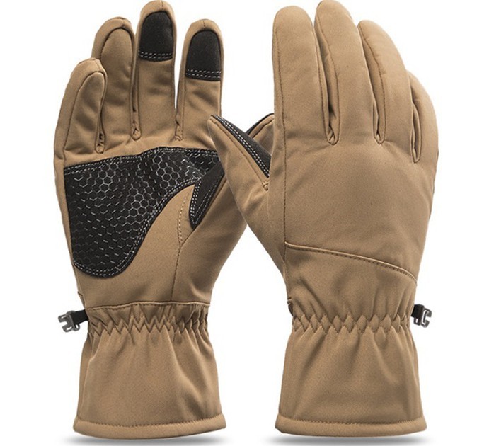 

Зимние легкие универсальные перчатки Soft Shel Thinsulate с накладками Touch Screen Coyote (Soft-coyote-m)