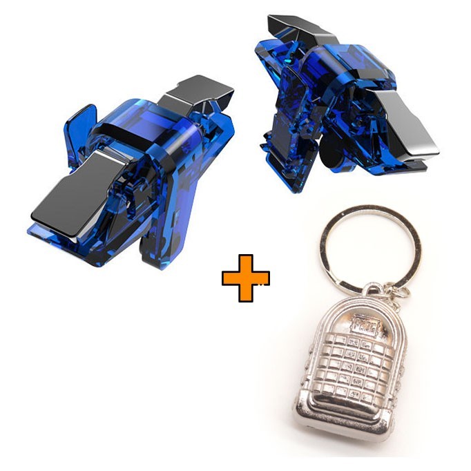 

Игровые контроллеры Marpiel X7 (геймпад триггеры курки для смартфона для PUBG) + рюкзак 3 уровня