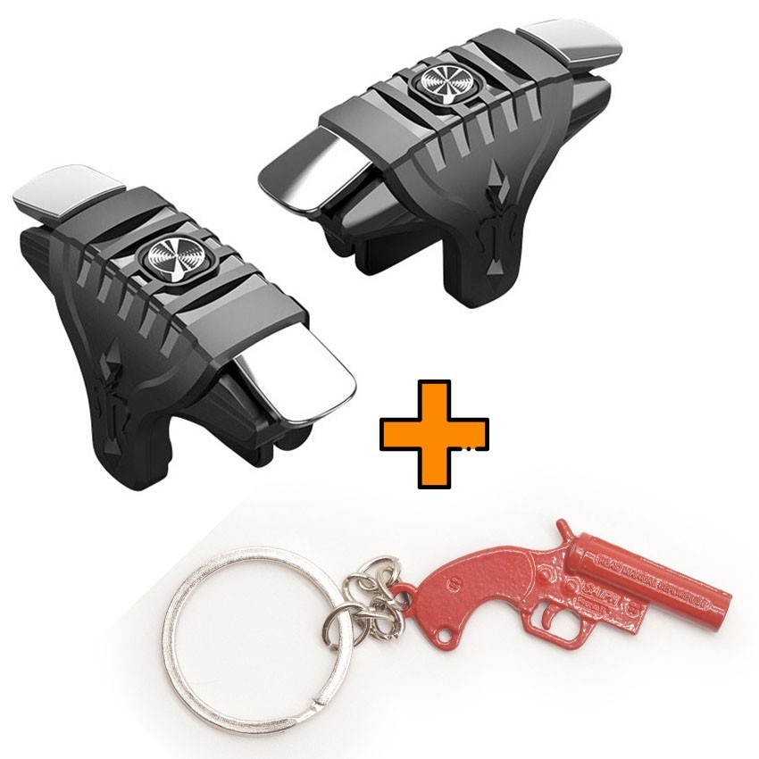 

Игровые контроллеры Marpiel F01 (геймпад триггеры курки для смартфона для PUBG) + Flare Gun