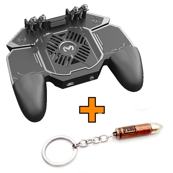 

Игровые контроллеры Memo AK88 1200 mAh (геймпад триггеры курки для смартфона для PUBG) + патрон 9 mm