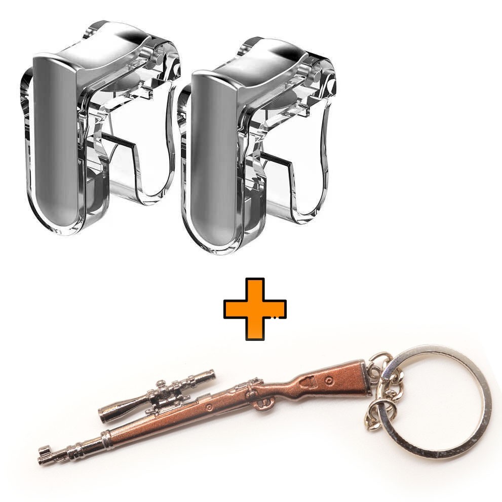 

Игровые контроллеры Marpiel M4 (геймпад триггеры курки для смартфона для PUBG) + Kar98k
