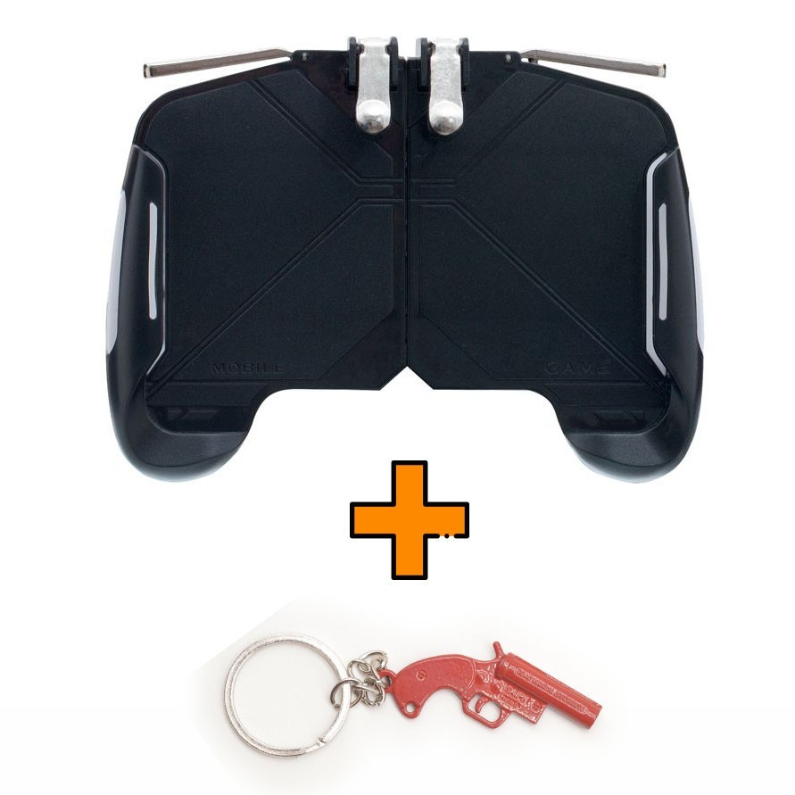 

Игровые контроллеры Marpiel AK16 Black (геймпад триггеры курки для смартфона для PUBG) + Flare Gun