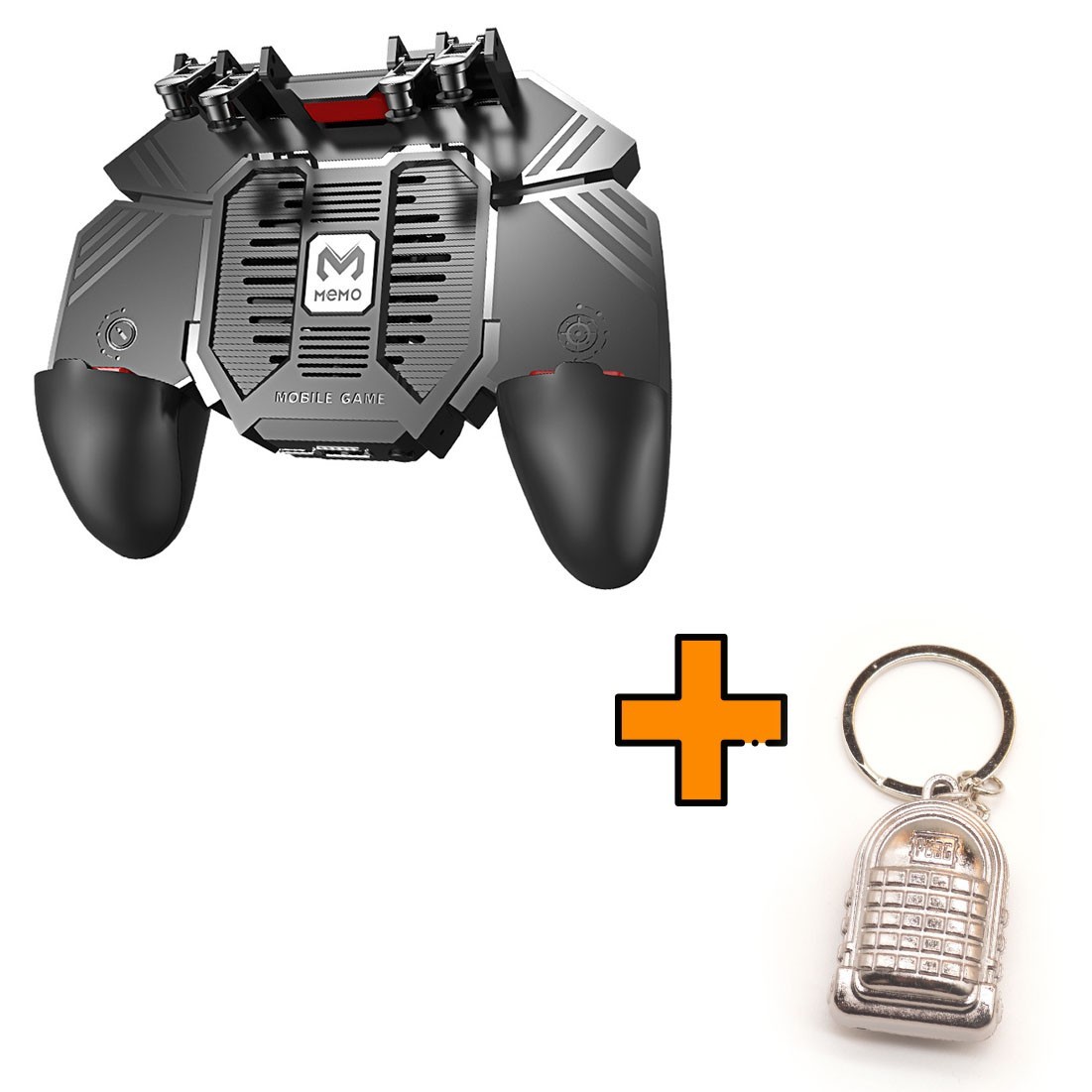 

Игровые контроллеры Memo AK77 4000 mAh (геймпад триггеры курки для смартфона для PUBG) + рюкзак 3 уровня