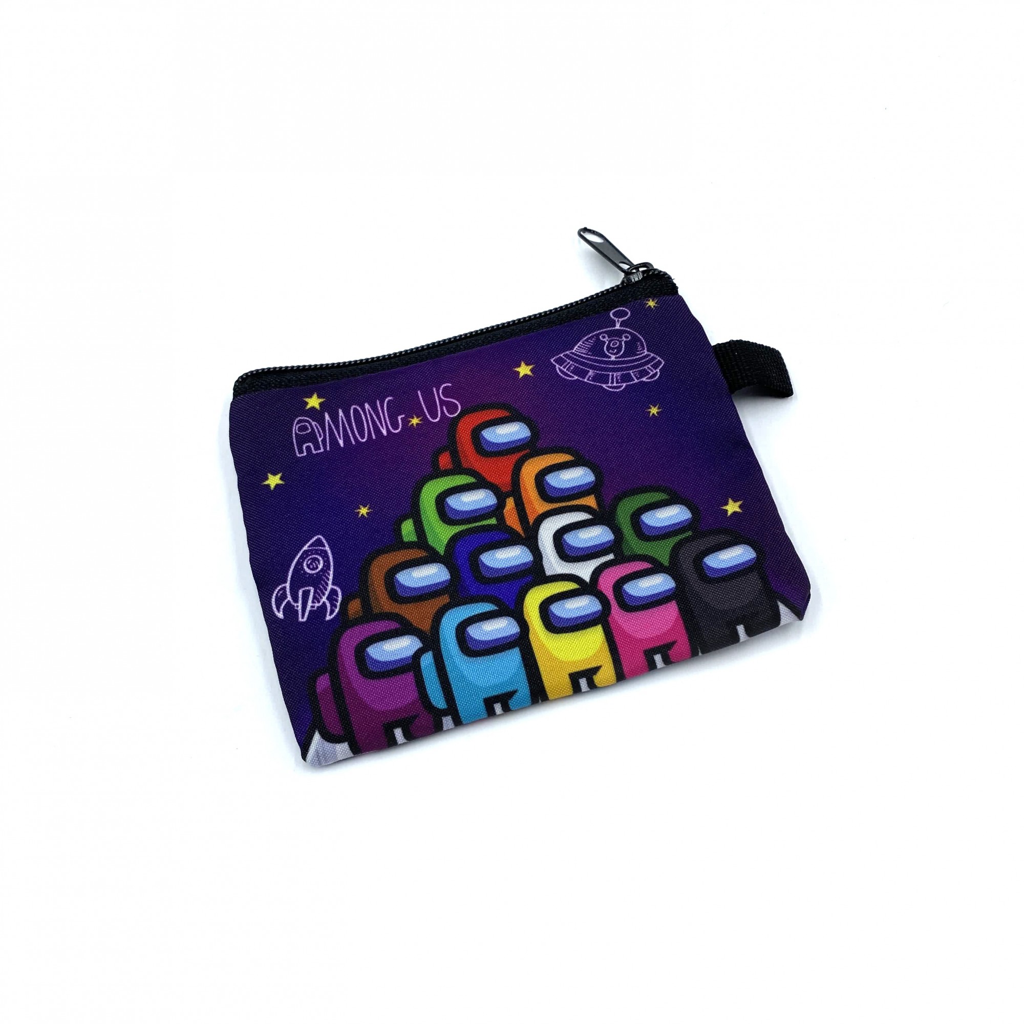 

Детские кошельки для детей QQ Among us Purple 1555
