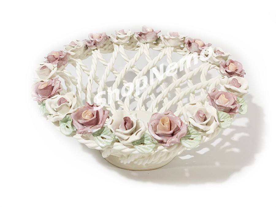 

Фарфоровая конфетница Alazar Flora С0241