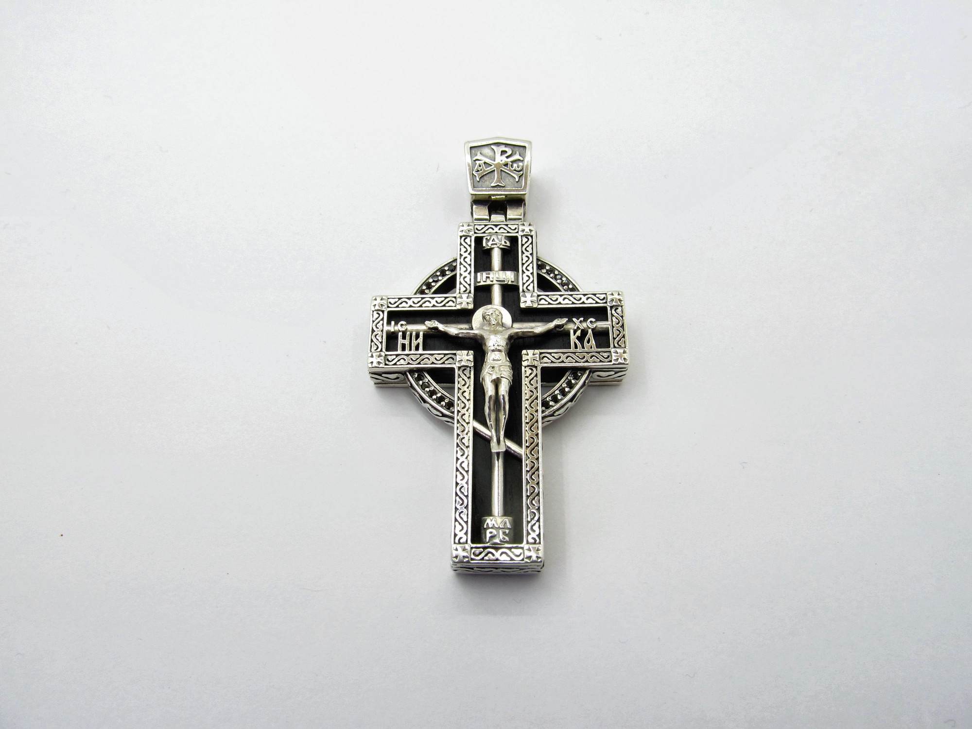 

Крест серебряный. Распятие Христово. SilverArtisan 04.012