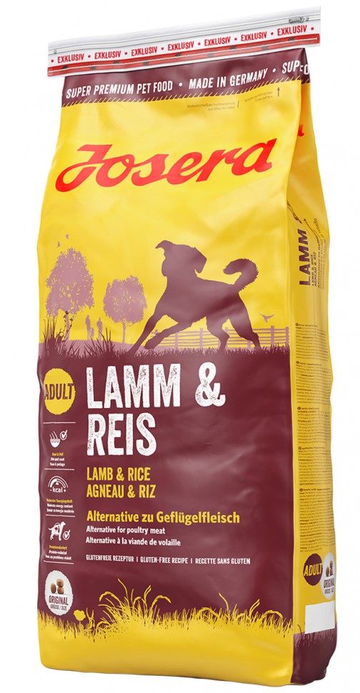 

Сухой корм Josera Dog Lamb & Rice для собак с мясом ягненка 15 кг