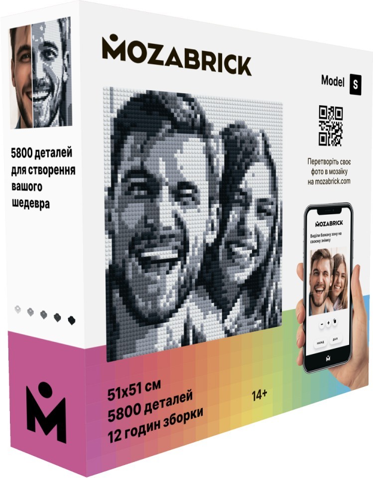 

Фотоконструктор Mozabrick Мозабрик S (60001)