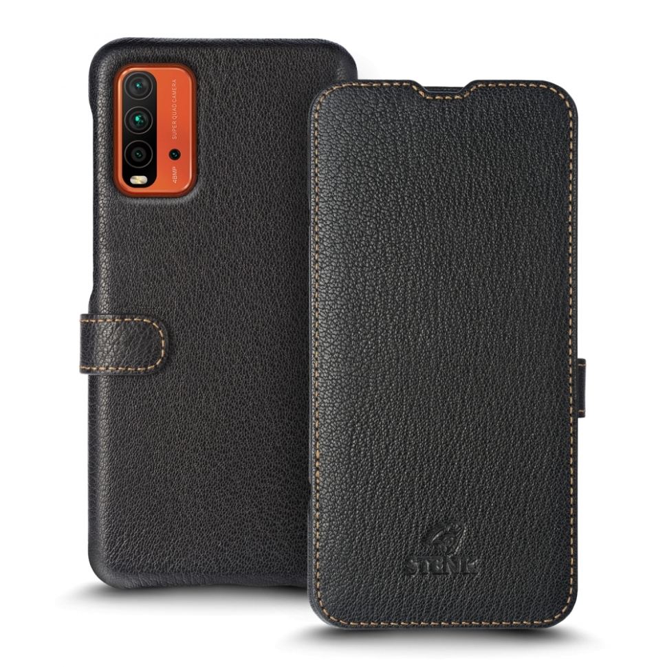 

Чехол книжка Stenk Premium для Xiaomi Redmi 9T Чёрный