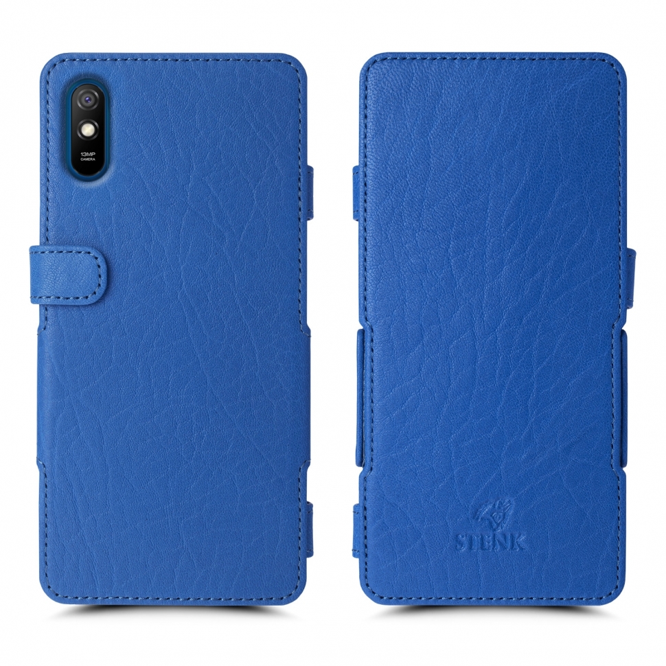 

Чехол книжка Stenk Prime для Xiaomi Redmi 9A Ярко-синий