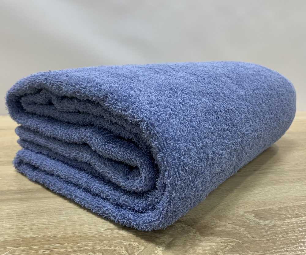 

Простынь махровая GM TEXTILE Узбекистан 150х200 голубая