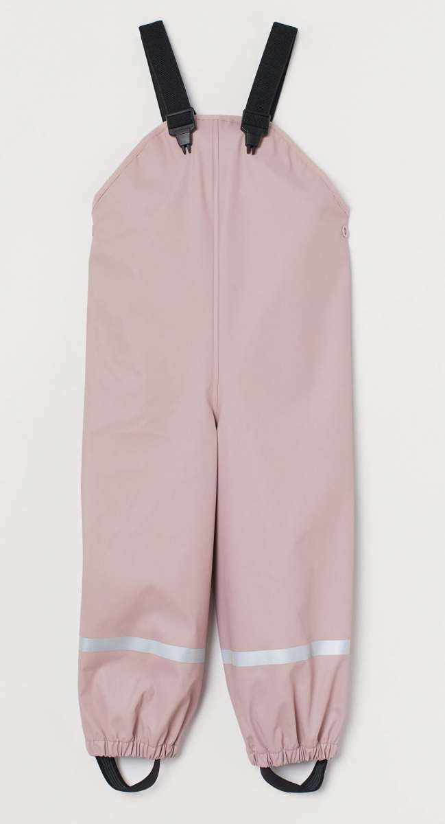 

Полукомбинезон-дождевик H&M 0867829001 110-116 СМ Розовый 64864