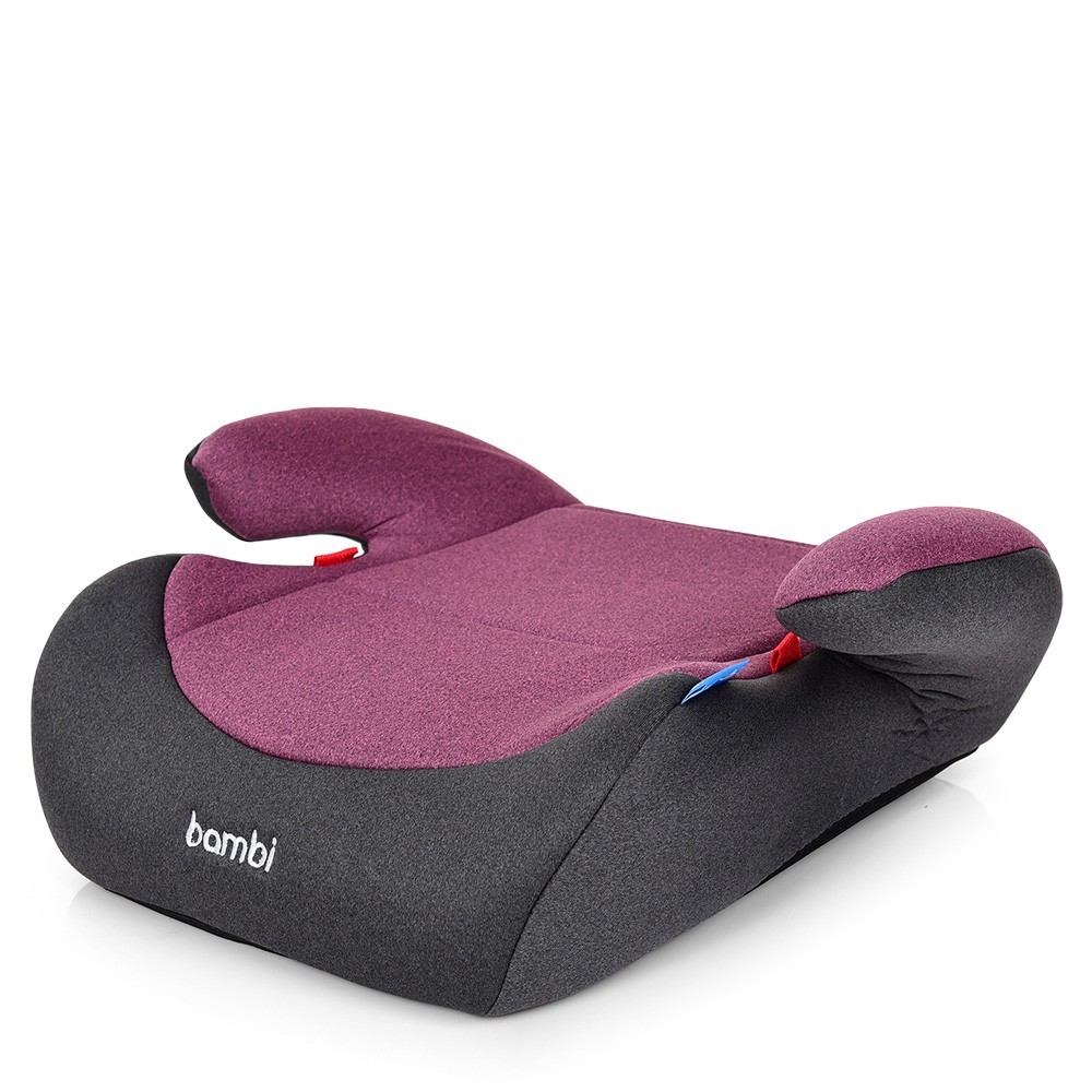 

Автокресло бустер детский BAMBI M 2784 Gray Pink 22-36 кг
