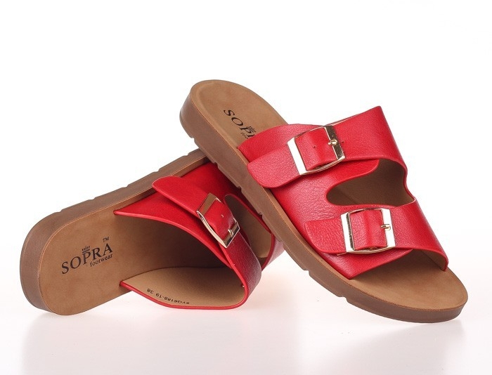 

Женские шлепанцы Sopra 8Y6188-193 37 Красные