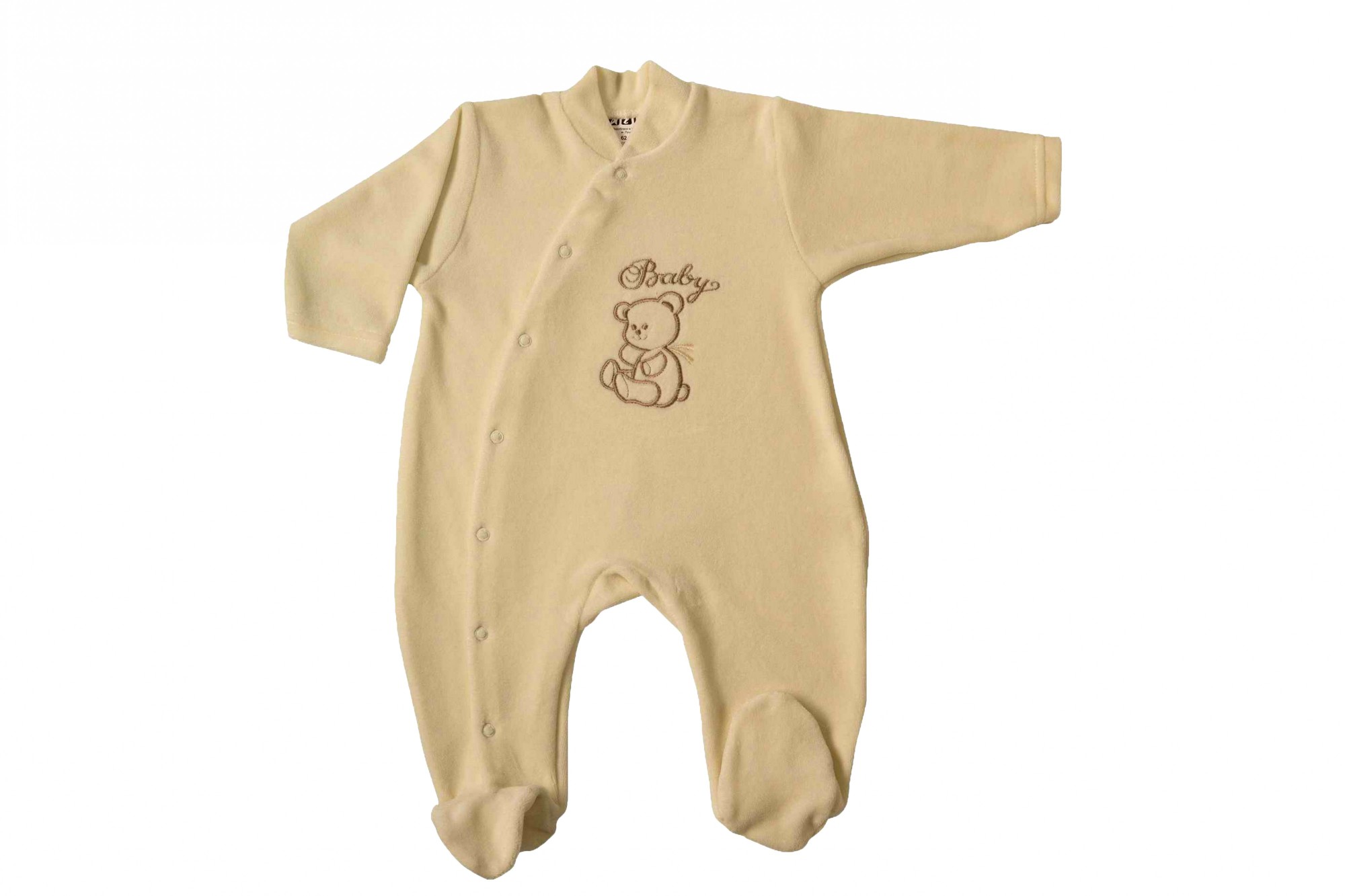 

Человечек велюровый для мальчика Migliori Baby 74 см Шампань 5558