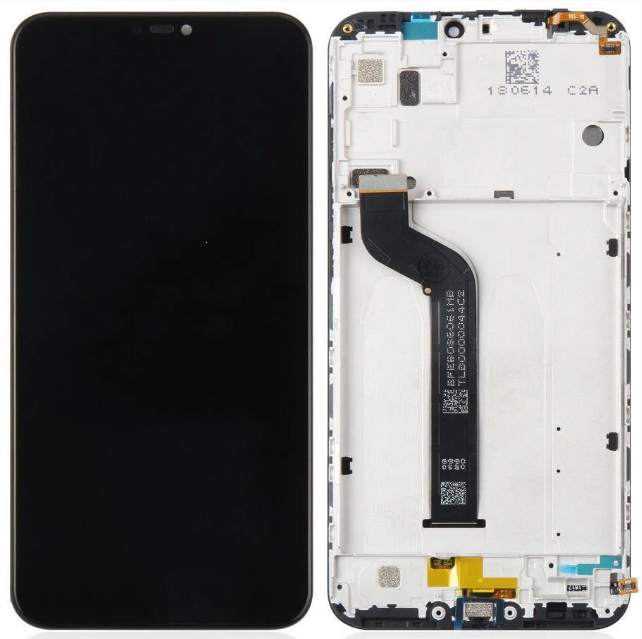 

Дисплей для Xiaomi Mi A2 Lite / Redmi 6 Pro с сенсором черный и рамкой (с датчиком приближения)