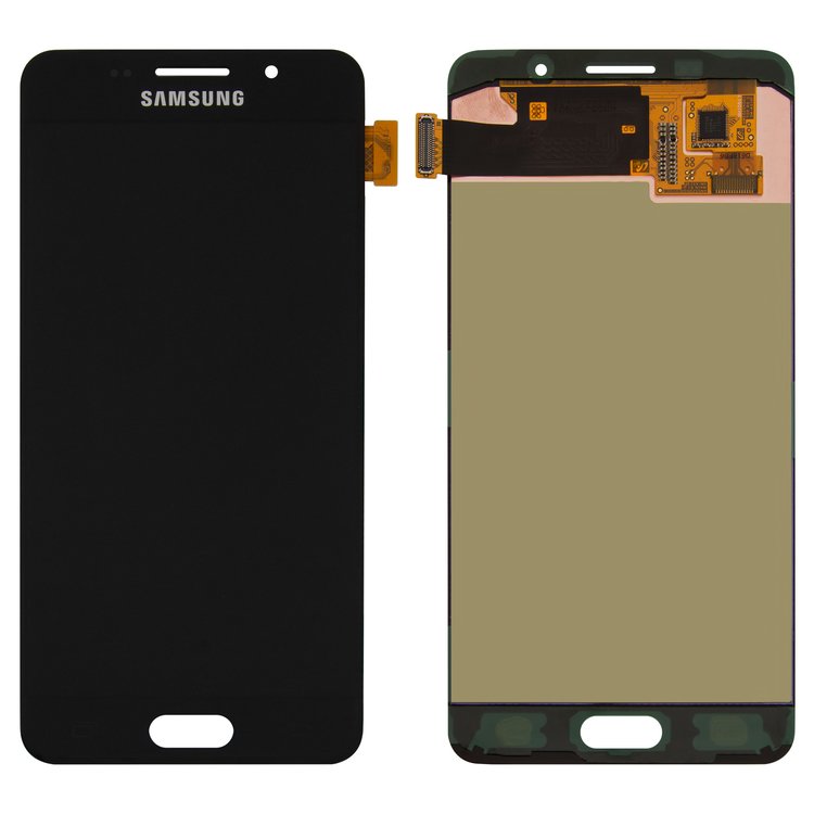 

Дисплей Samsung A510 Galaxy A5 (2016) OLED с сенсором черный