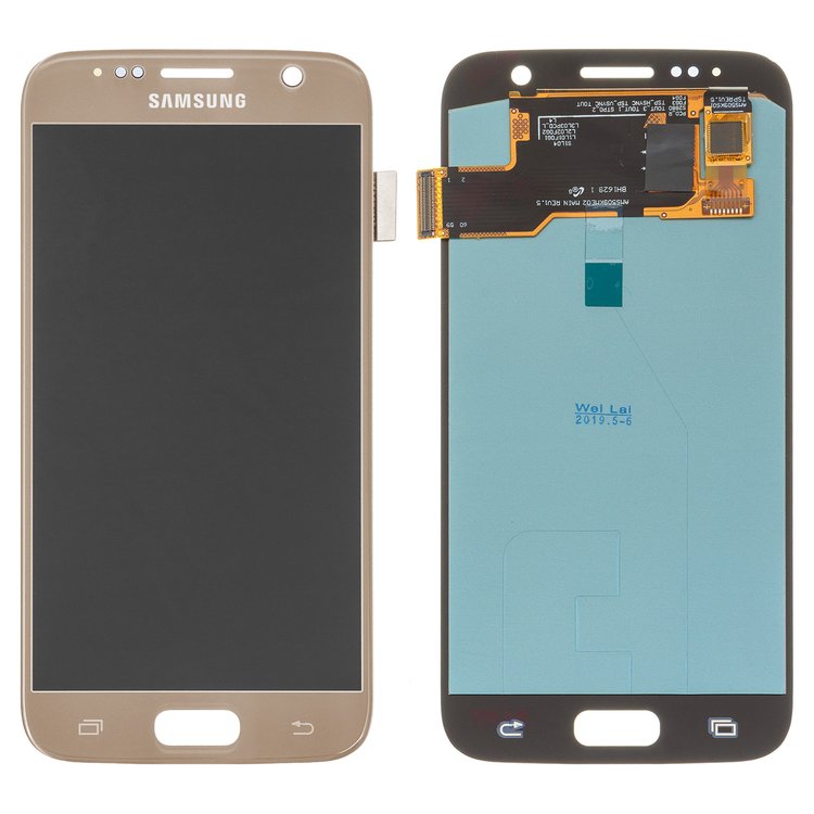 

Дисплей для Samsung G930F Galaxy S7 / G930FD OLED с сенсором золотой