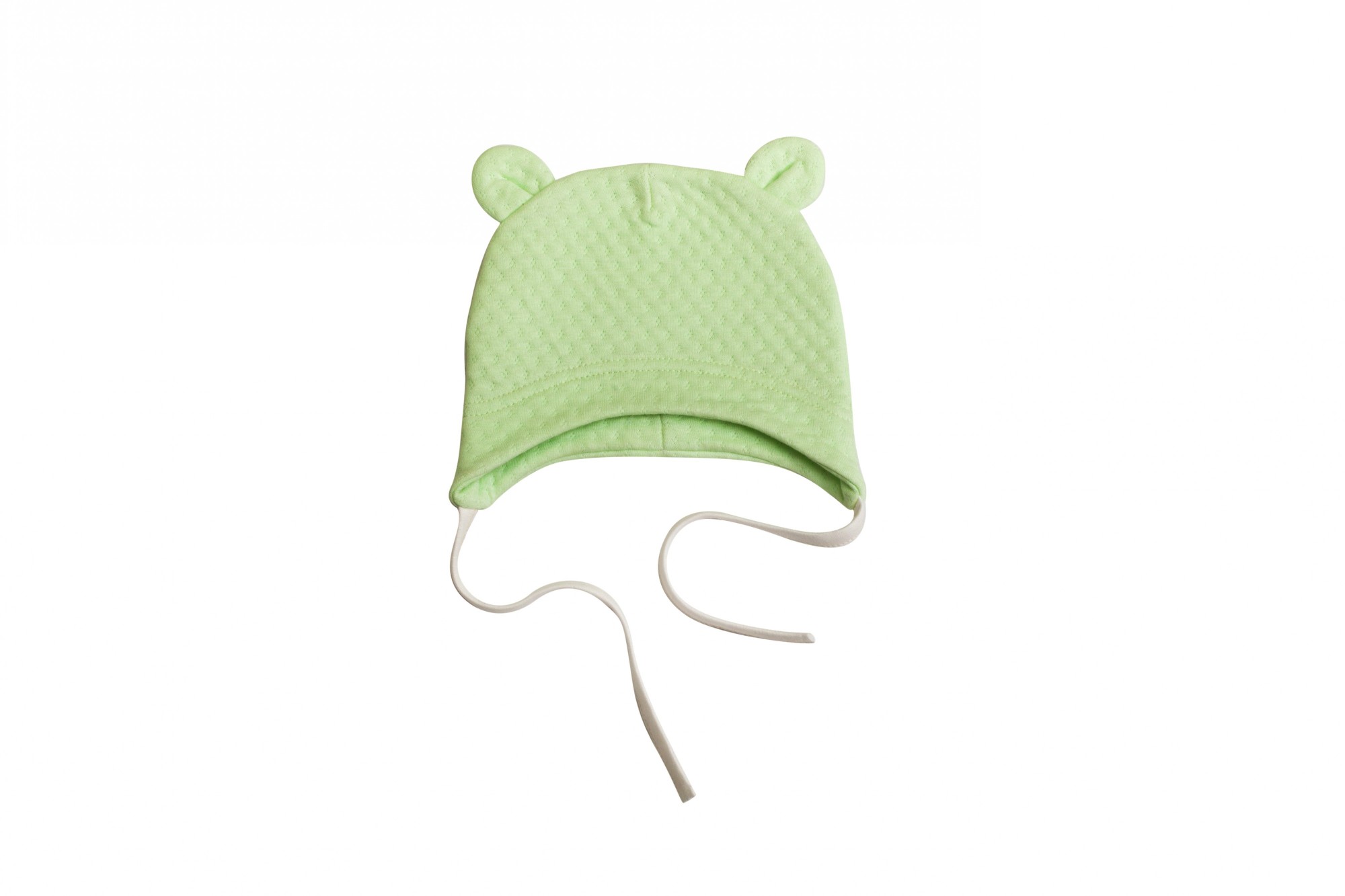 

Шапочка на завязках Migliori Baby bear 48 см Салатовый 1662