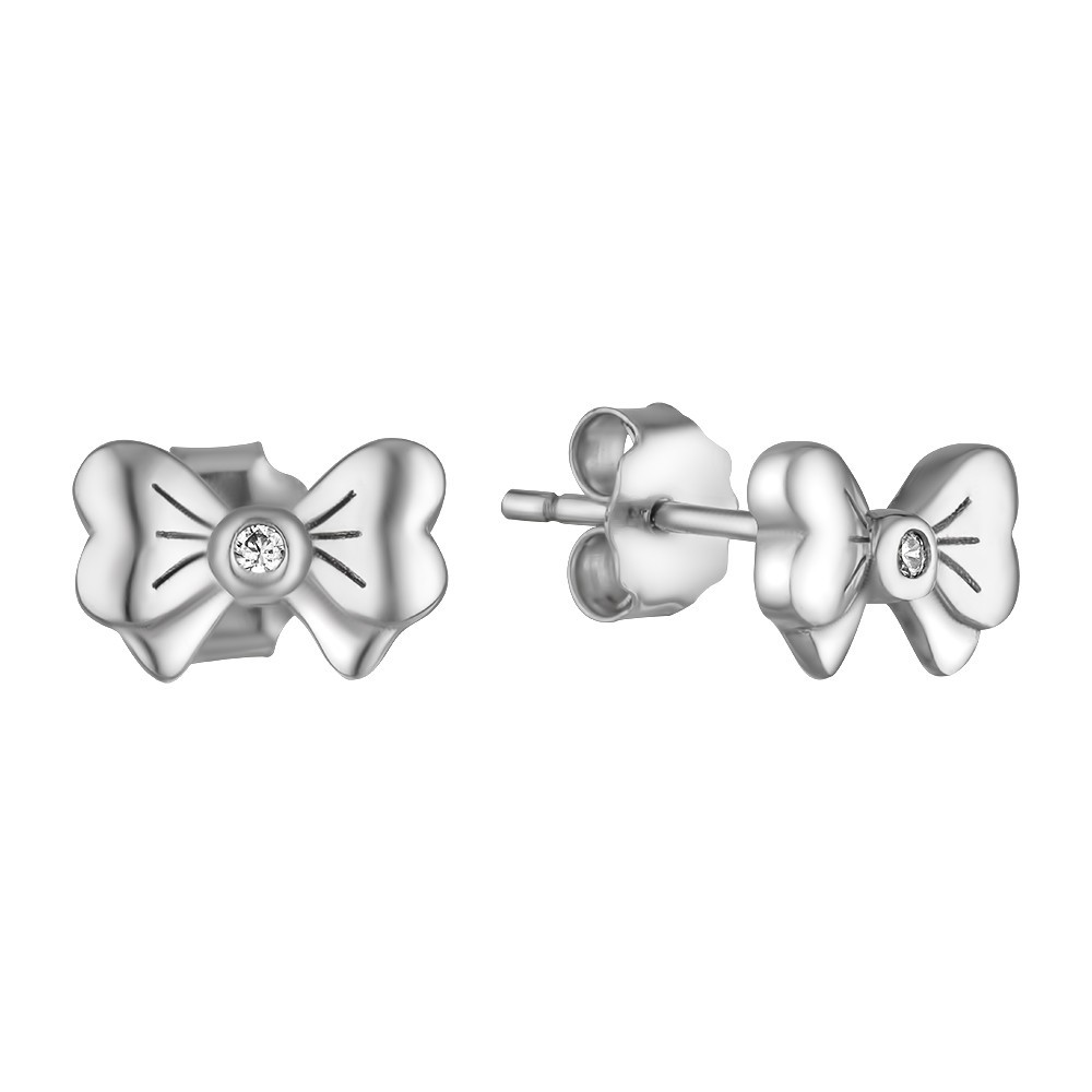 

Серьги TOP SILVER Бантик 520285б