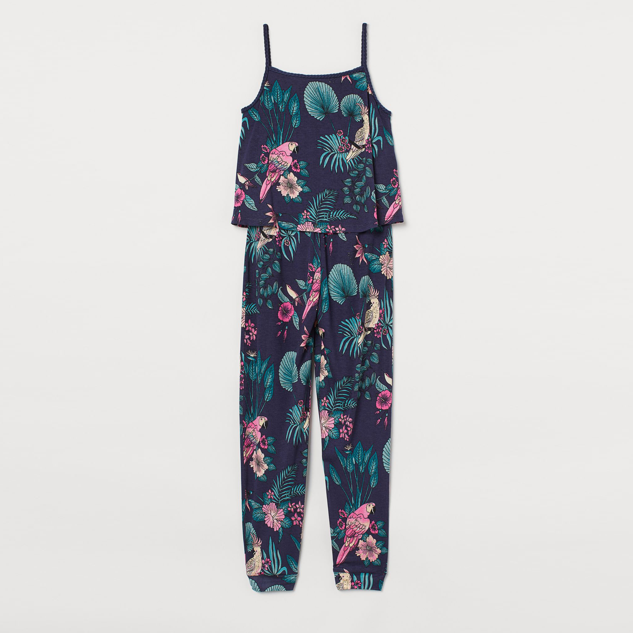 

Комбинезон H&M 404-8131791 158 см Темно-синий цветы