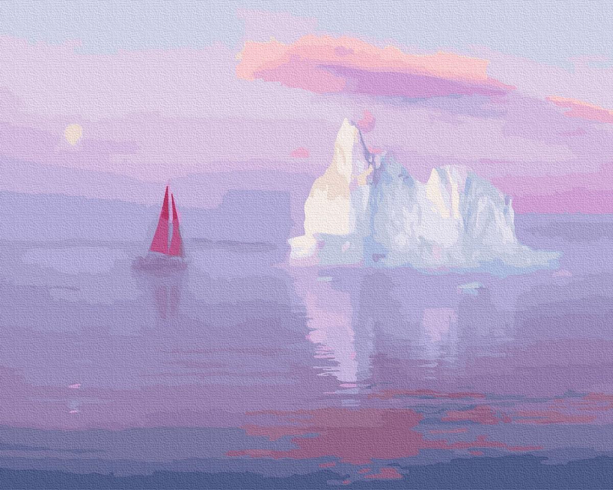 

Картина по номерам "Айсберги" BrushMe холст на подрамнике 40x50см GX34628