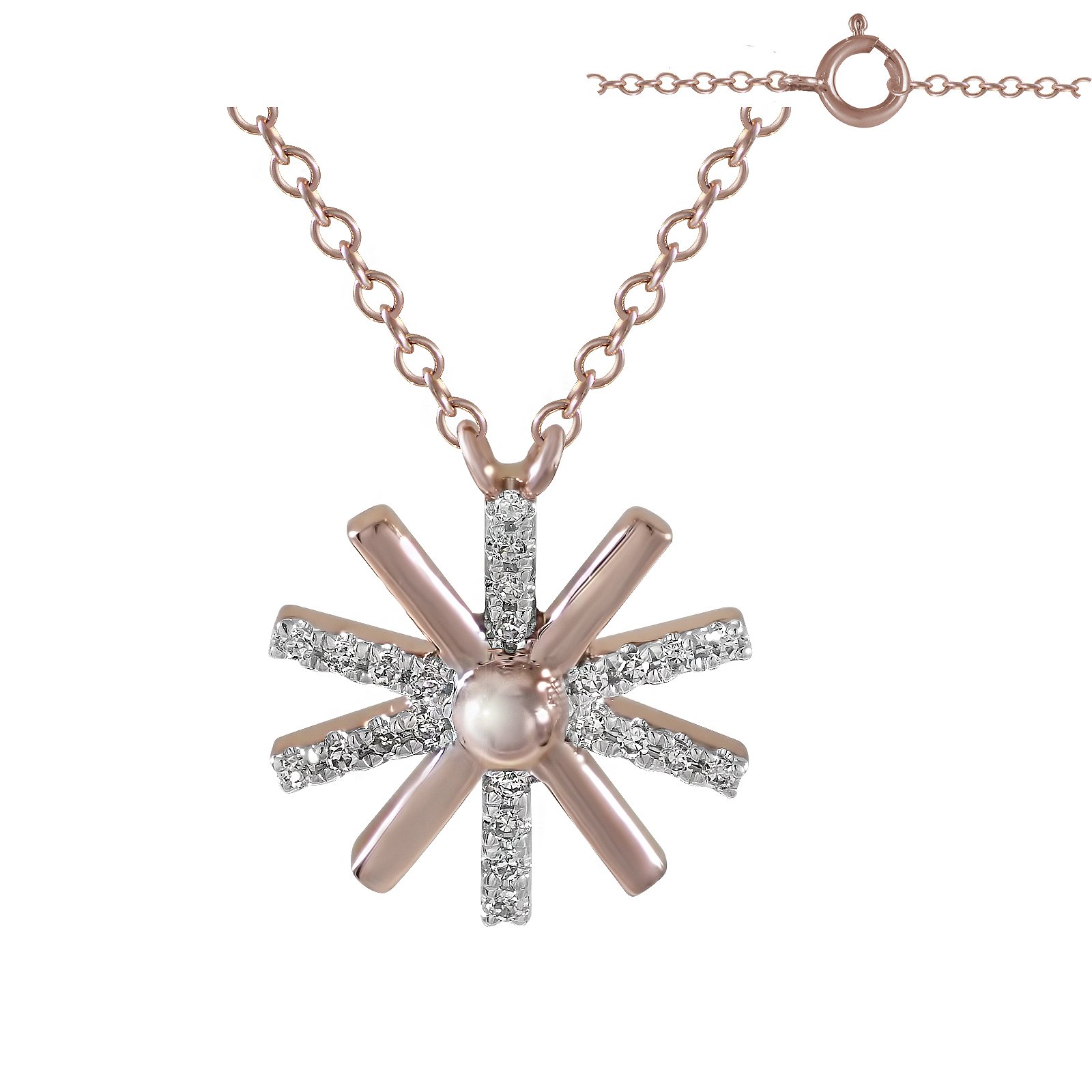 

Колье из красного золота с бриллиантами 1687937, размер 40