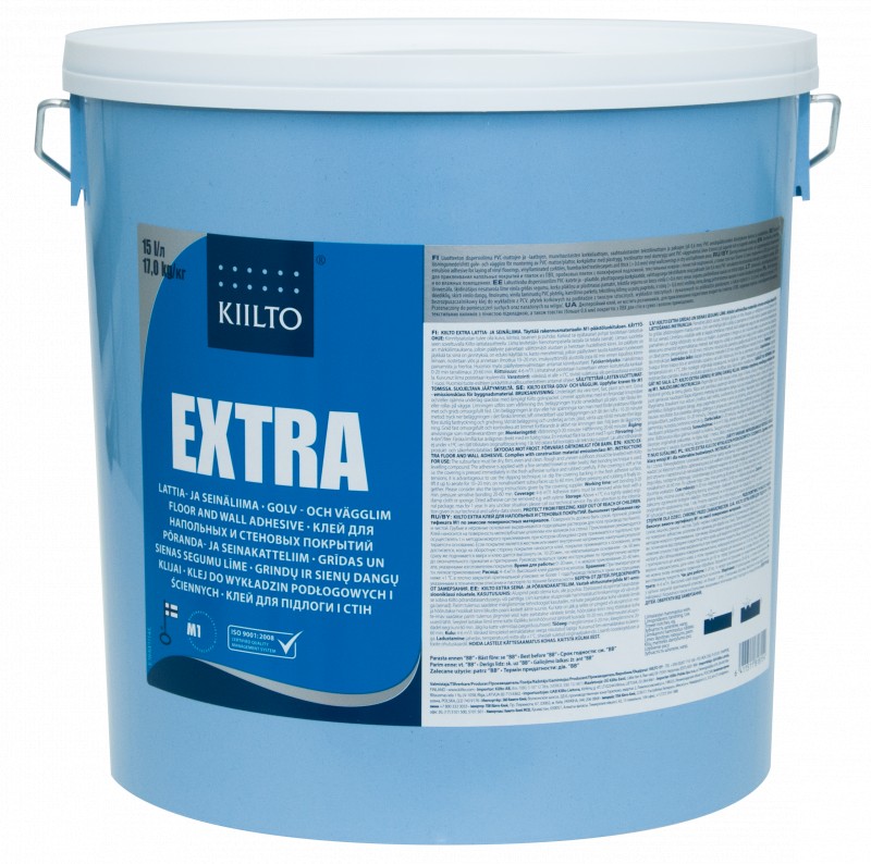 

Клей Kiilto Extra для пола и стен 15л ( 17 кг)
