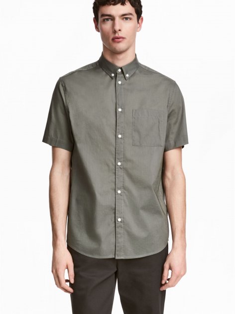 

Рубашка H&M 4533085-ABKU XS Серая