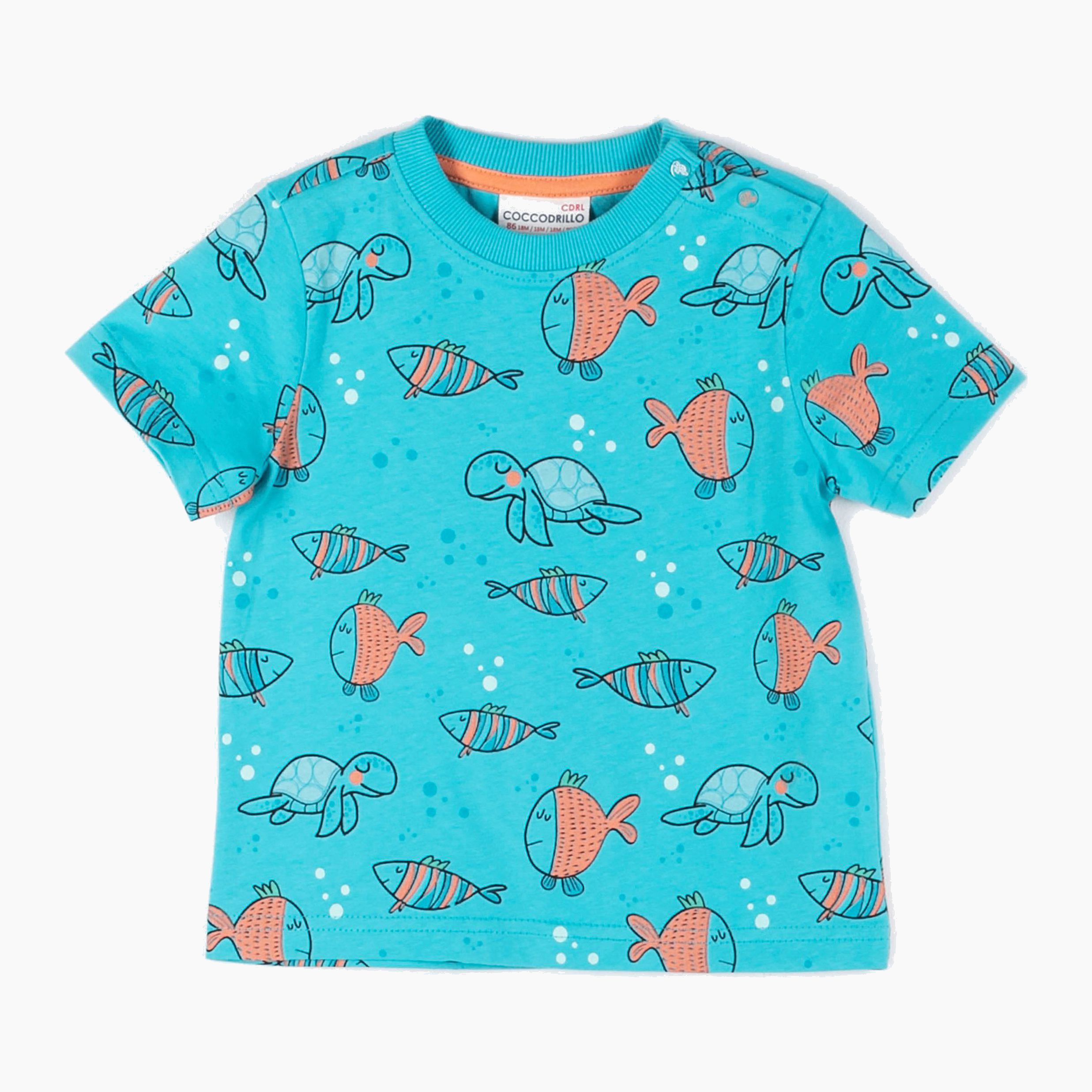 

Футболка Coccodrillo Sea You WC1143204SEA-013 86 см