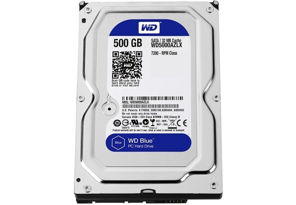 

Жесткий диск 3.5" 500GB WD5000AZLX Factory Recertified